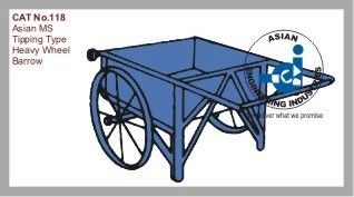 Asian MS Tipping Type Heavy Wheel Barrow