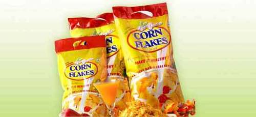 Corn Flakes - High Fiber Nutritional Snack | Low Fat, Rich in Vitamins, Compliant with FPO Norms