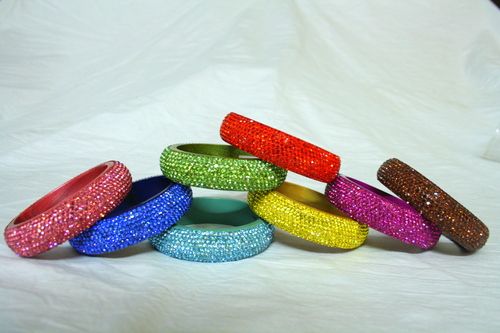  Crystal Bangles Rhinestone