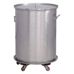 Stainless Steel Powder Storage Container