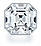 Asscher Cut Diamond - Exotic Square Shape, High Crown Design with Deeper Pavilion for Maximum Light and Fire