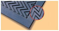 Z Step Rubber Mats