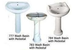 Designer Pedestal Wash Basins