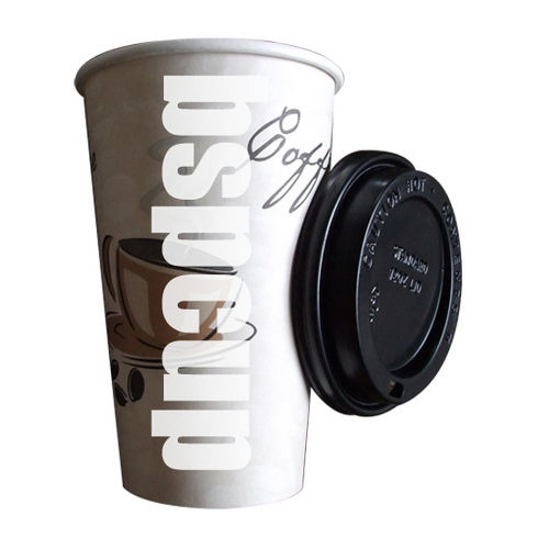 Double Wall Paper Cup With Lid