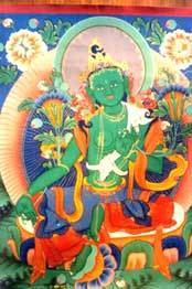 Green Tara Paintings