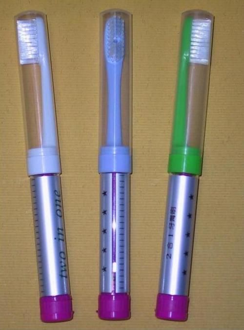 Refillable Travel Toothbrush