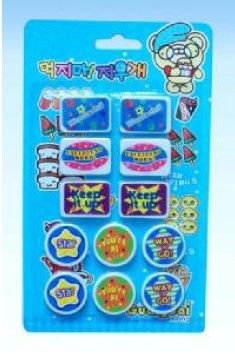 Blister Card Erasers