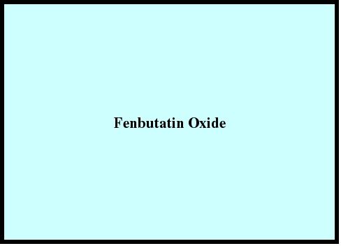 Fenbutatin Oxide