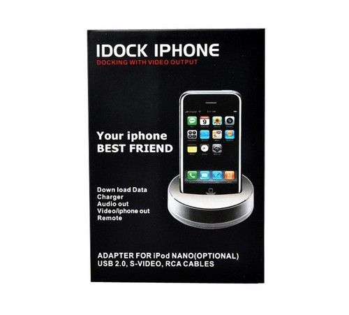  iDock iPhone और iPod यूनिवर्सल डॉक डेस्कटॉप चार्जर 