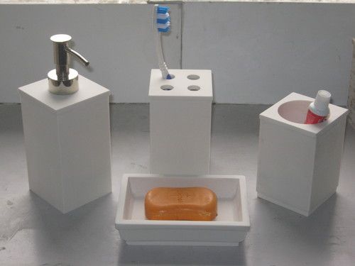 Poly Resin Bath Sets