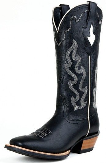 Crossfire Caliente Black Womens Western Boot