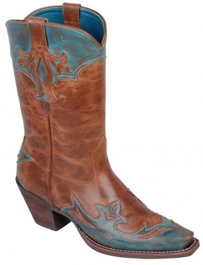 Rebel/Toffee Brush Off Womens Western Boot