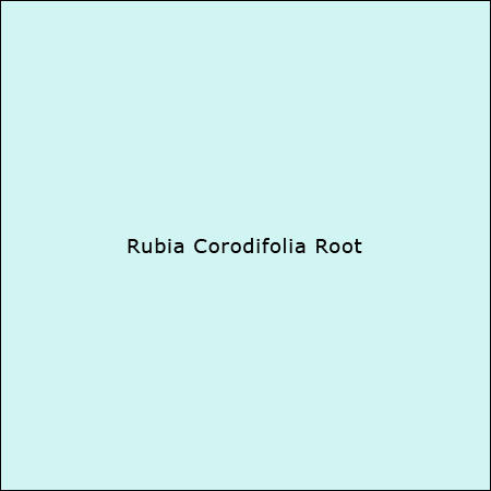 Rubia Corodifolia Root