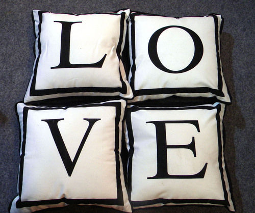 Alphabet Printed Cushions