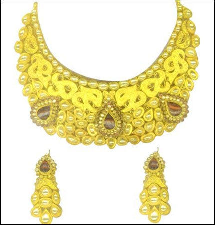 Gold Kundan Necklace