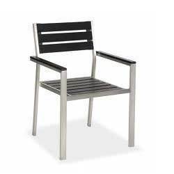 Polished Steel Chair Age Group: Adults