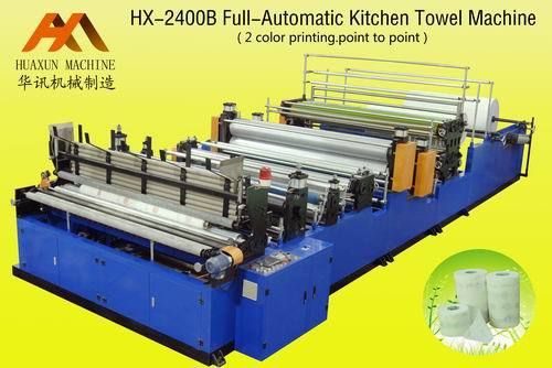 HX-2400b/2C फुल-ऑटोमैटिक प्रिंटिंग किचन टॉवल मशीन