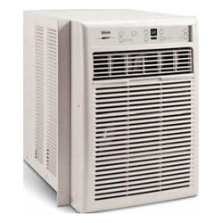 Designer White Window Air Conditioner for Home and Office