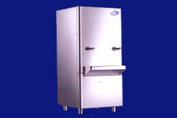 Water Cooler - Partial Stainless Steel, Compact Space Saving Design | Faster Cooling, Food Grade Plastic Parts