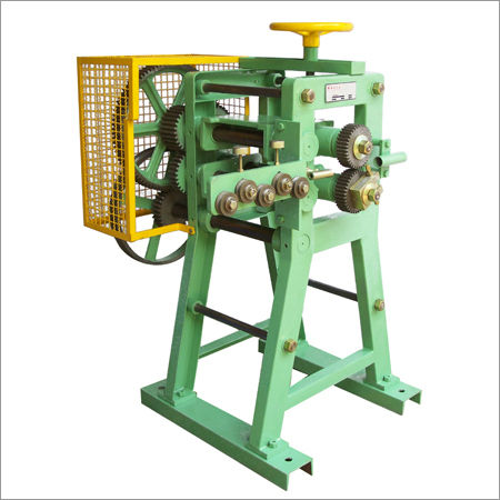 Wire Crimping Machine - G.I. Std. Wire 4.0-1.6 mm, 1.5 KW Power, 32-39 m/min Capacity | Compact 1070x1170 mm Design