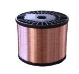 CCS Wire - Copper-Plated Mild/Hard Steel Core, Excellent Electrical Conductivity & Flexibility for Electronic Components and Telecommunication Cables