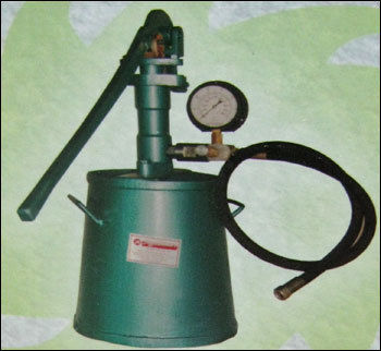 Grey Hand Operated Hydro Test Pump