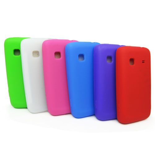 Silicone Case Cover for Samsung Galaxy Prevail M820 Red