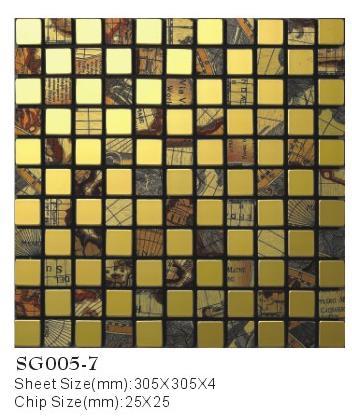 Gold Wire Jade Series Mosaics