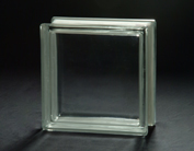 Rider Glass a Clear Glass Block