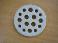 White Ceramics Plate (Fuel Saving Plate)