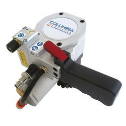 Pneumatic Strapping Tool - Durable PP/PET Straps | 10-19mm Width, Friction Weld Seal, Ideal for Fibre Bales