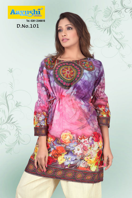 100% Cotton Kurti Fabrics