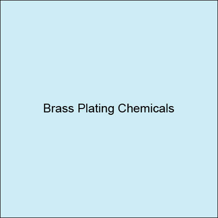 Brass Plating Chemicals