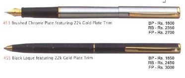 Gold Plate Trim Pens