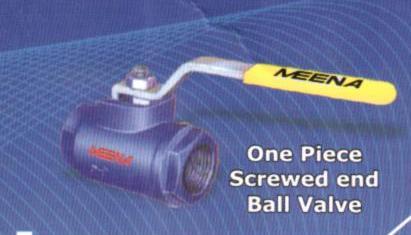 One Piece Screwed End Ball Valve