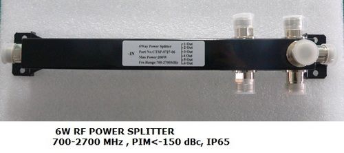 6 W Power Splitter