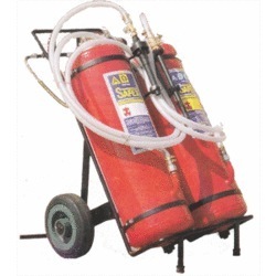Mobile Foam and Powder Fire Extinguisher