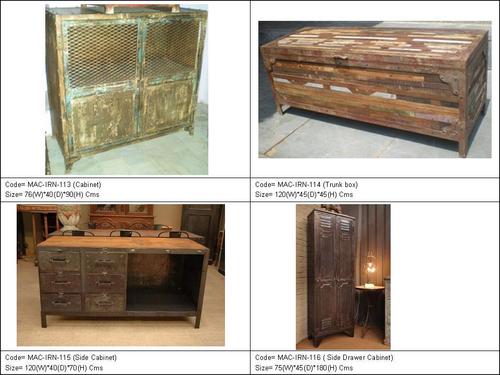 Industrial Wooden And Iron Furnitures