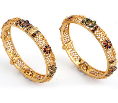 Designer Gold Bangles