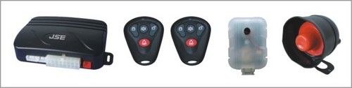 One Way Car Alarm - FM 433.92/315 MHz | Full Functionality, Remote Control, Auto Re-arming, Shock Sensor, Panic Mode