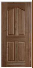 Teak Veneer Oval