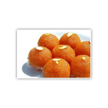 Motichoor Laddu - Handcrafted Ghee-Fried Sweet Balls with Dried Fruits | Perfect for Weddings, Engagements, and Celebrations