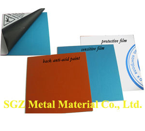 Coated Etching Zinc Plate