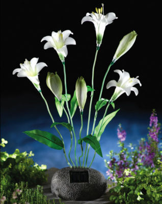 Solar Lily Garden Light Decoration