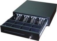 Cash Drawer - High Quality Durable Design, 410x415x100H - Micro-Switch Normal Close, RJ12, Available in Black