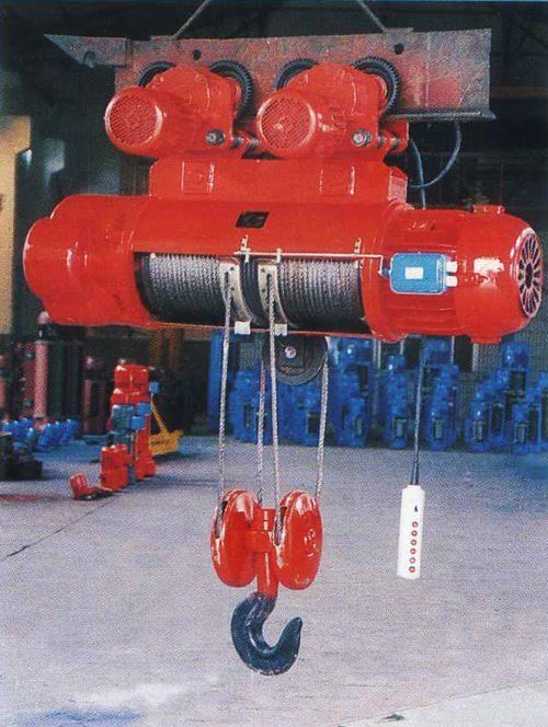 Wire Rope Electric Hoists - Model CD1 & MD1 | Single & Dual Speed Options for Precise Lifting and Loading in Factories, Warehouses, and Mines