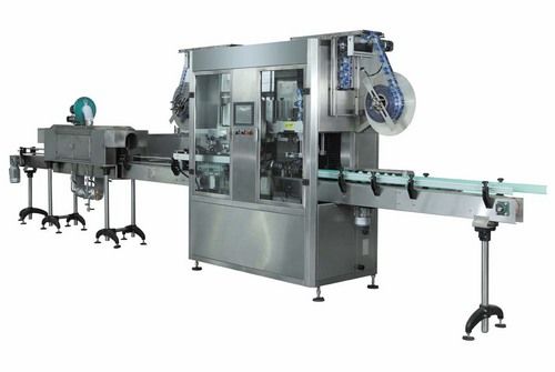 Double Head Shrink Labeling Machine