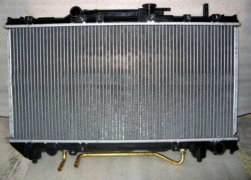Radiator - Aluminum Core, 325x658x26mm Size | Plastic Tank, Brazed Welding, High-Quality Foam Packing