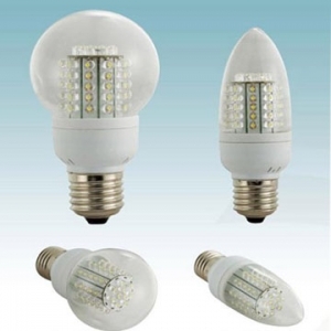 LED Candle Bulb and Corn Bulb with E27/E26/E14/B22