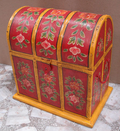 Wooden Painted Box